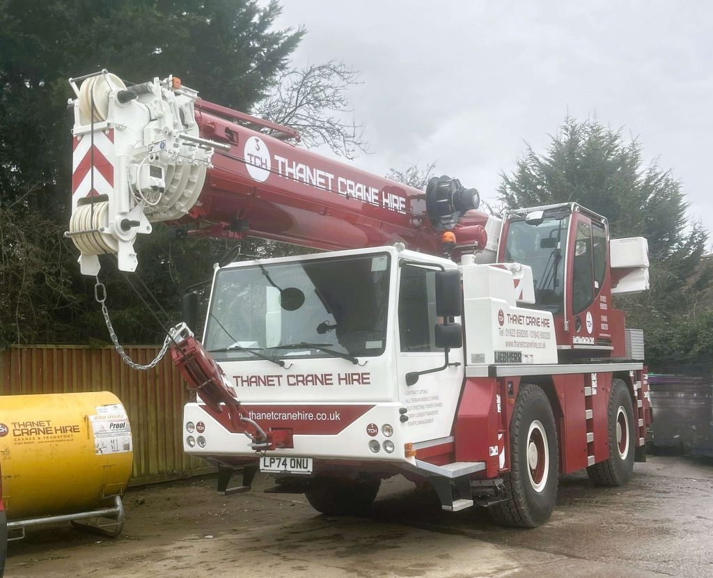 Thanet Crane Hire welcomes second Liebherr LTM 1040 2.1